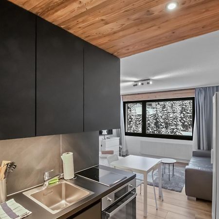 Studio Cosy Au Centre De Кран-Монтана Экстерьер фото