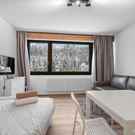 Studio Cosy Au Centre De Кран-Монтана Экстерьер фото